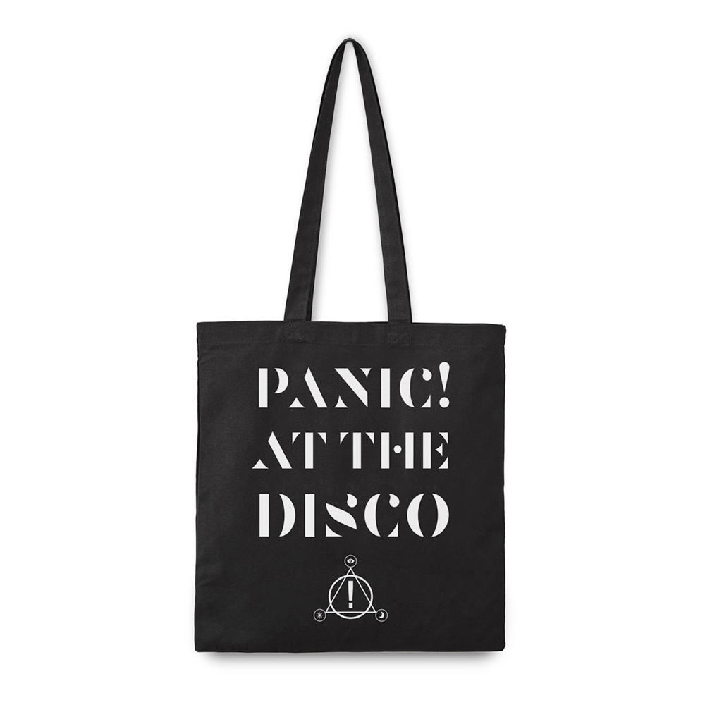 Rocksax Panic! At The Disco - Death Of A Bachelor Tote bag - Zwart